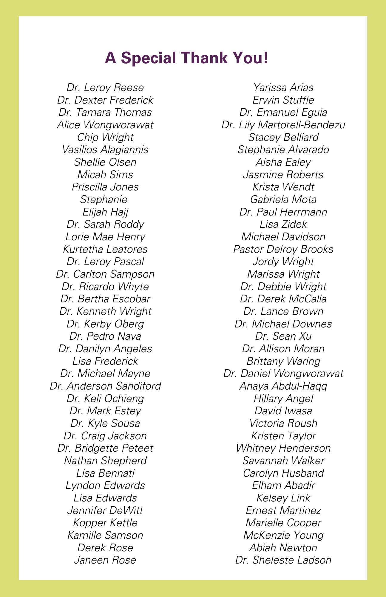 PROGRAM FOR MITHS BANQUET 