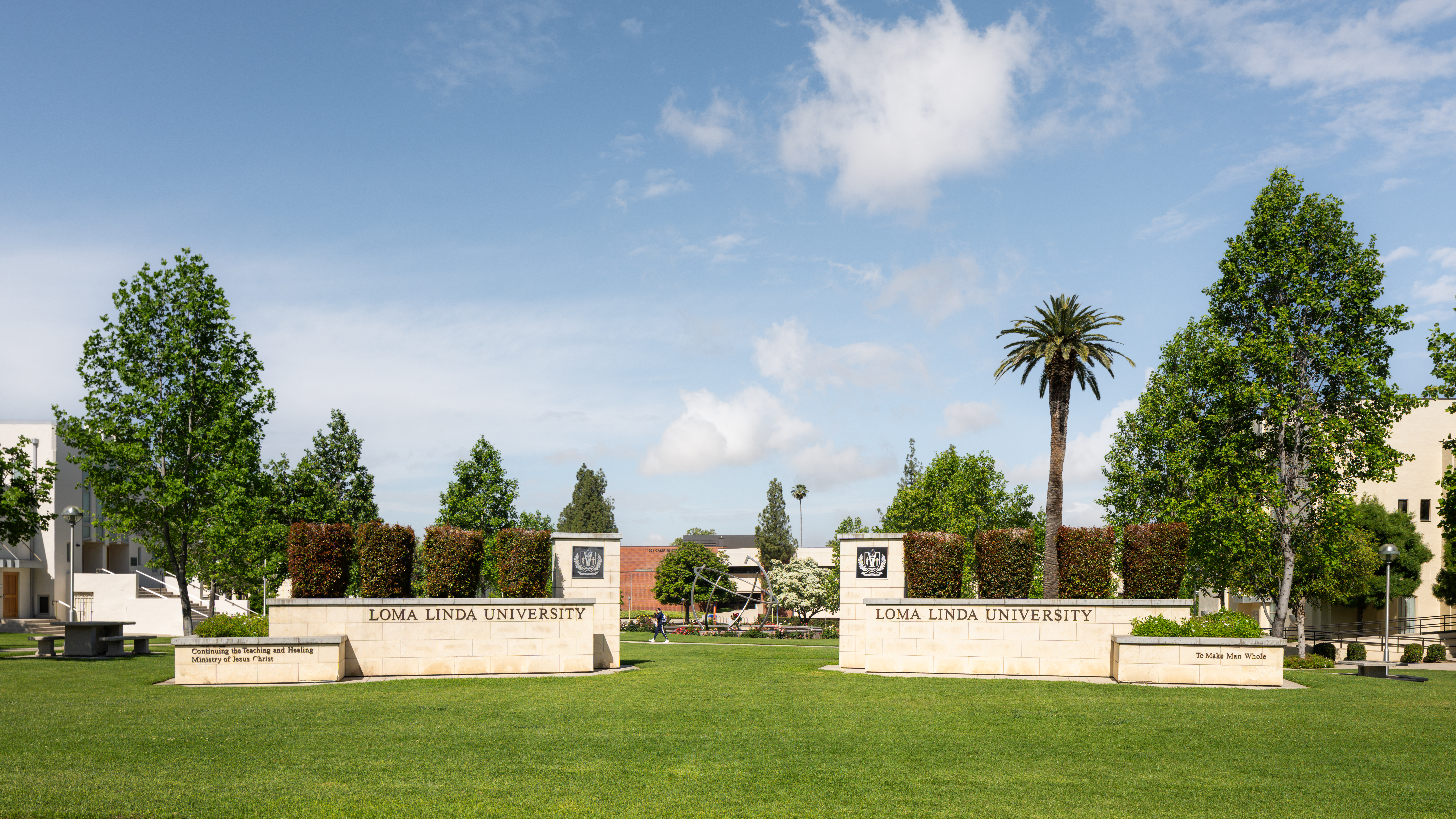 loma linda university sign