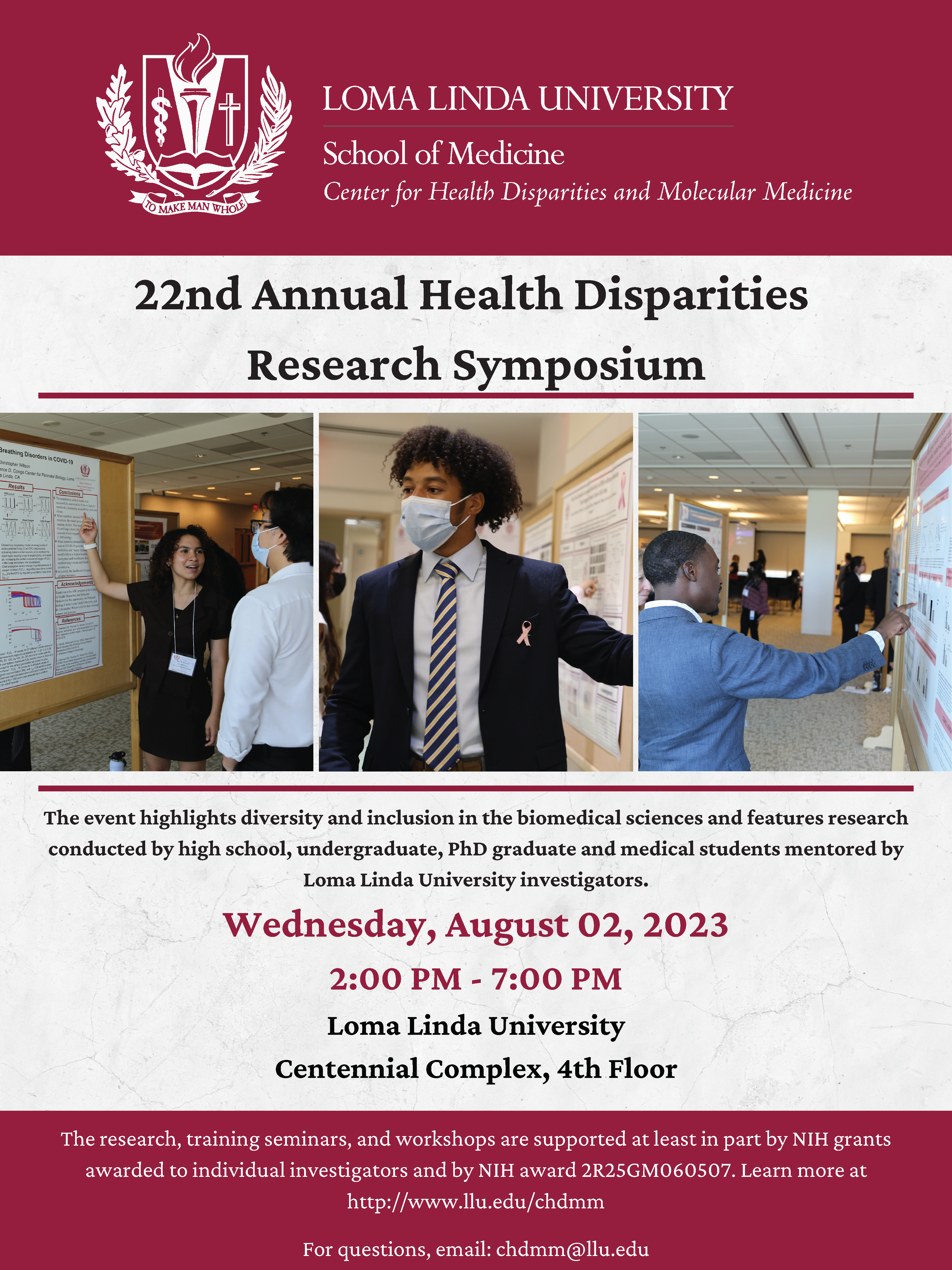 2023 CDHMM Loma Linda Research Symposium