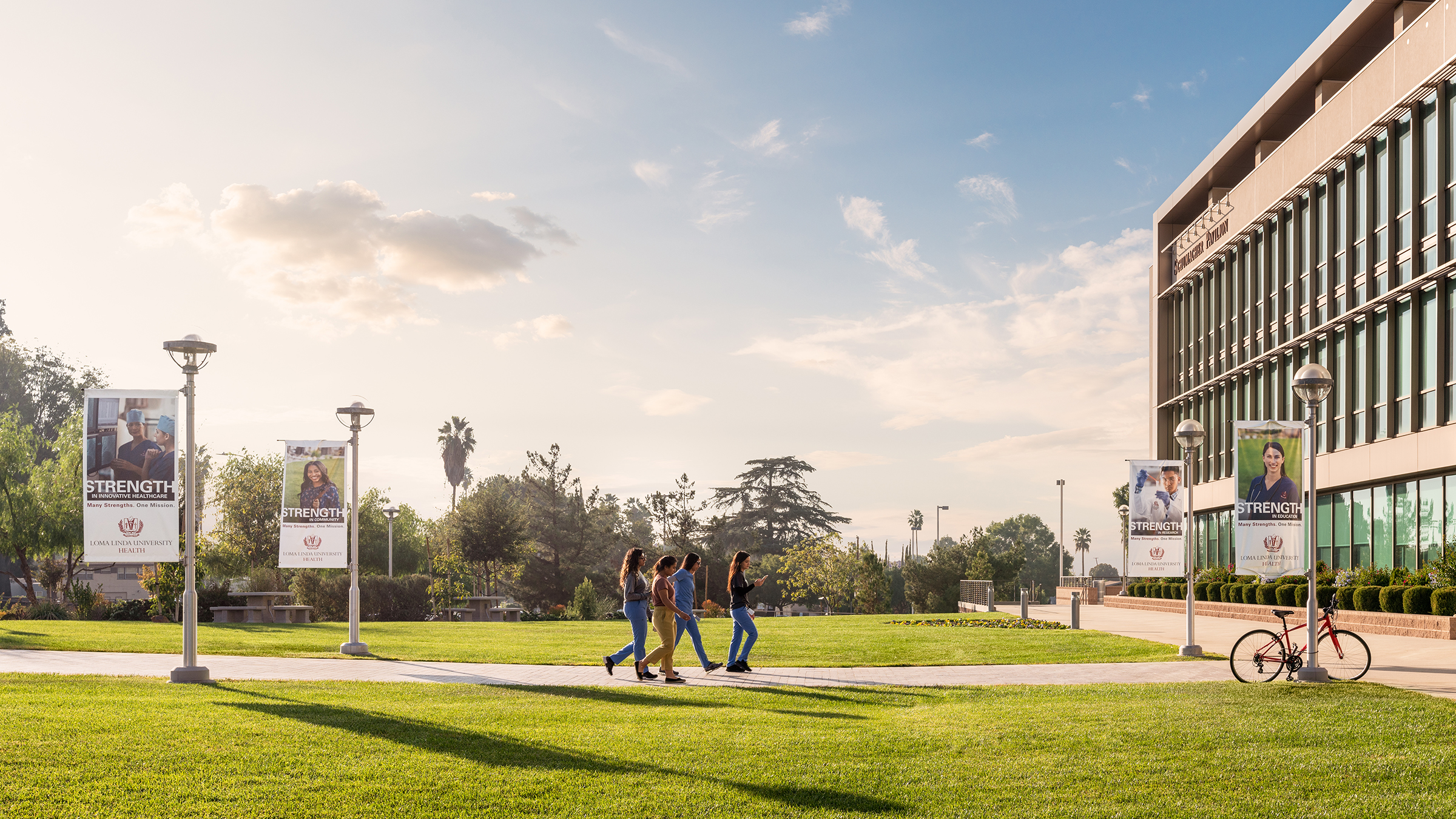 Students on Campus