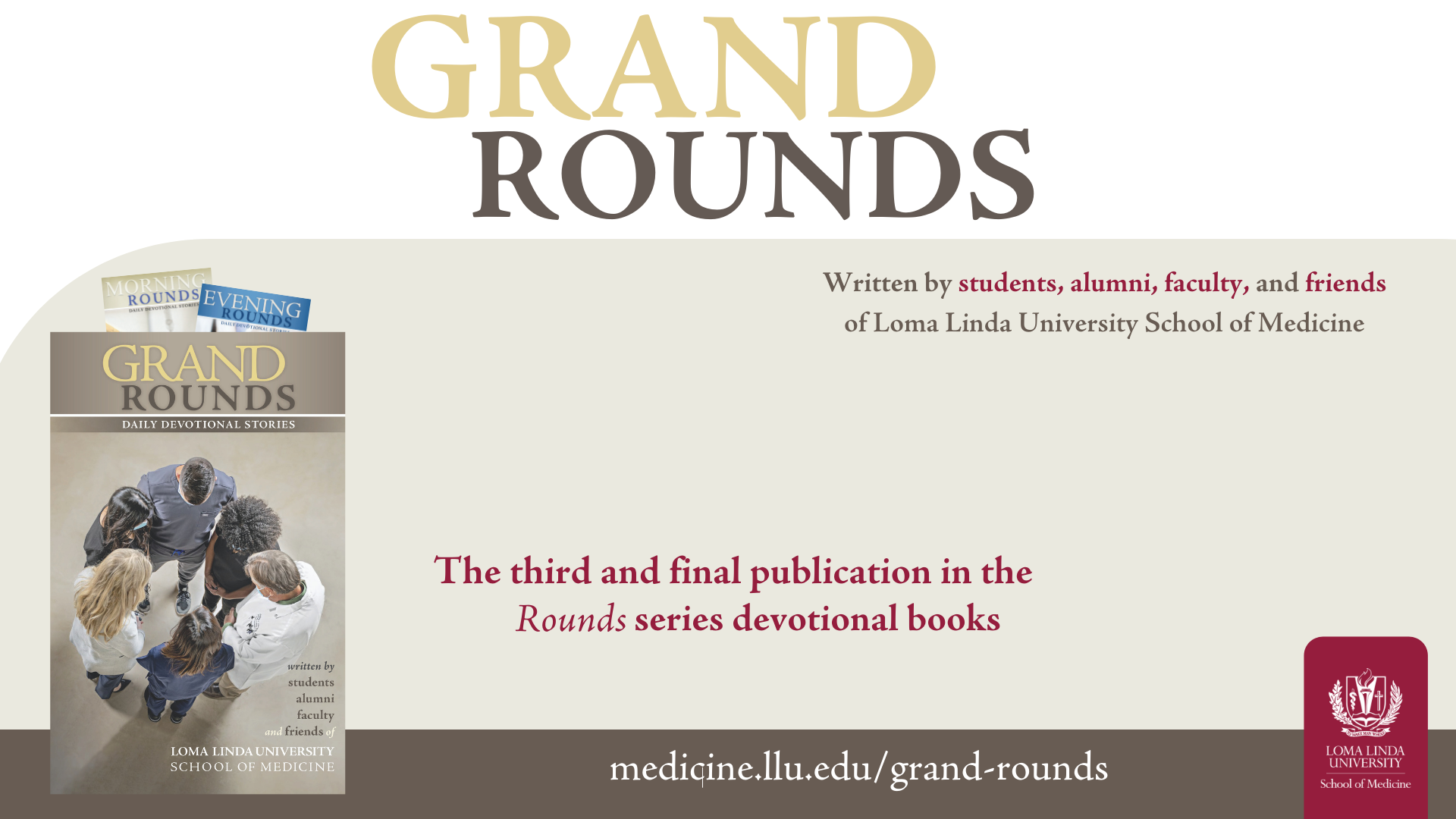 Grand Rounds Book Available August 2021