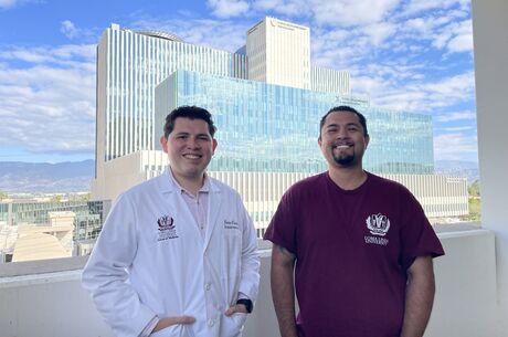 Medical students learn from community health workers in Whole Person Care rotation