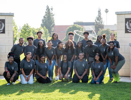 Group of future healthcare professionals