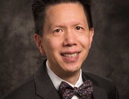 Francis Chan, MD, FAAP, FACP, as chair of the Department of Pediatrics.